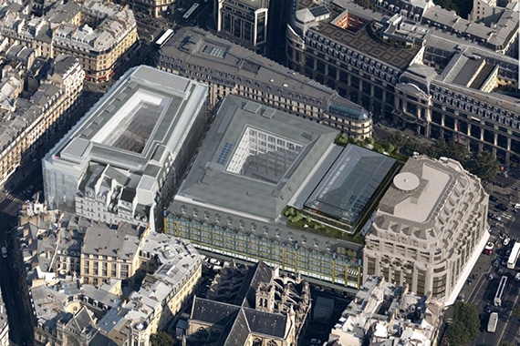 La Nouvelle Samaritaine, le métal à l’honneur