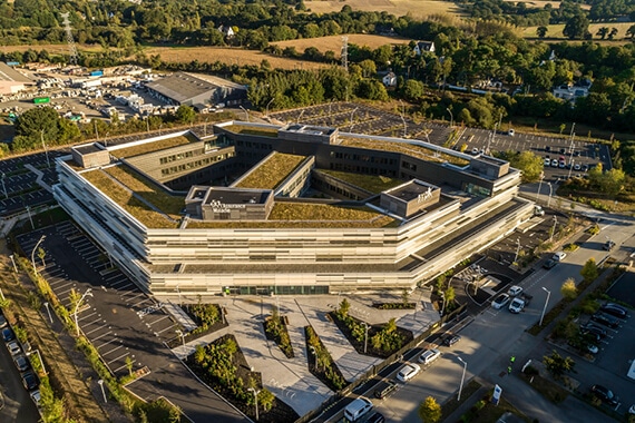 CPAM du Morbihan : l’assurance d’une toiture végétale et étanche
