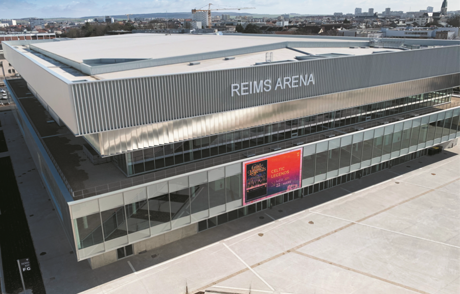 SOPREMA Entreprises relève le défi de l’acoustique à l’Arena de Reims