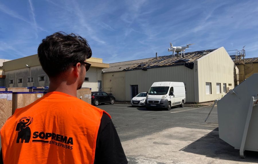 Zoom sur l’inspection de toiture par drone