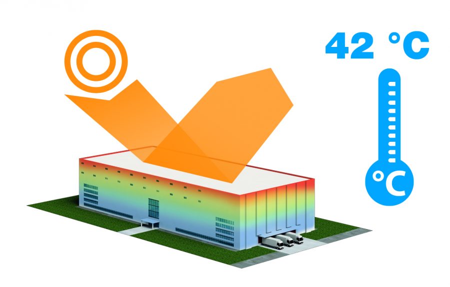 Cool roof : des solutions de revêtement de toiture efficaces pour rafraîchir les bâtiments
