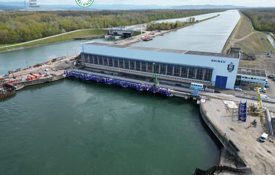Une gigantesque passe à poissons signée BCM Constructions Métalliques