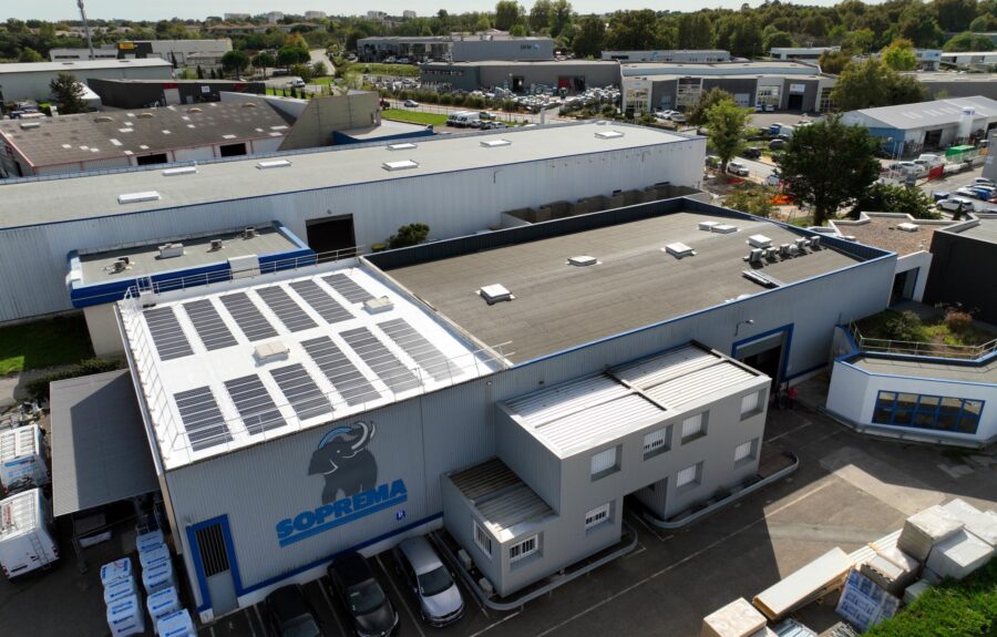 SOPREMA Entreprises accélère sa transition énergétique grâce à l’autoconsommation solaire