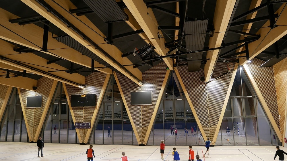 Parc des Sports de Briançon_Charpente bois_MARGUERON