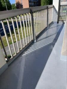 Réfection de l’étanchéité de balcons en environnement maritime